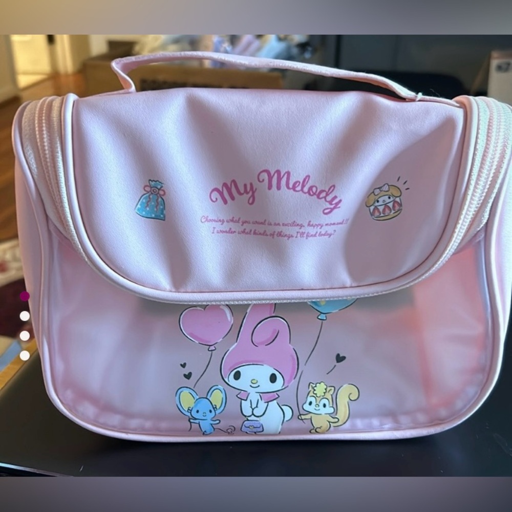 Pink Accessory Makeup Bag